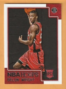 Delon Wright Toronto Raptors 2015-16 aros espalda roja #292 Utah Utes - Imagen 1 de 2