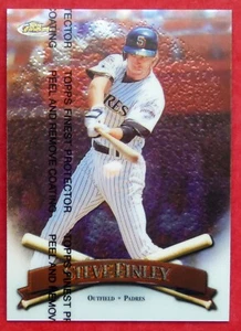 1998 Topps Finest Steve Finley #220 (Padres) NM+ - Picture 1 of 1