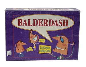 Balderdash Vintage 1995 Board Game Hilarious Bluffing Parker Bothers - Complete - Picture 1 of 9