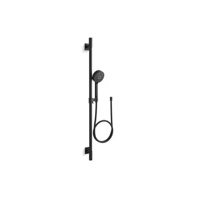 KOHLER Awaken G110 36 in. Deluxe Handheld Shower Head Kit 2.5 GPM Matte Black - Image 1 of 4