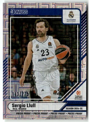 2024-25 Donruss Euroleague Panini No. 141 Sergio Lull Mojo Púrpura 143/275 - Imagen 1 de 2