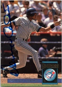 Domingo Cedeno Signed 1994 Donruss Toronto Blue Jays #455 Autographed - Picture 1 of 2