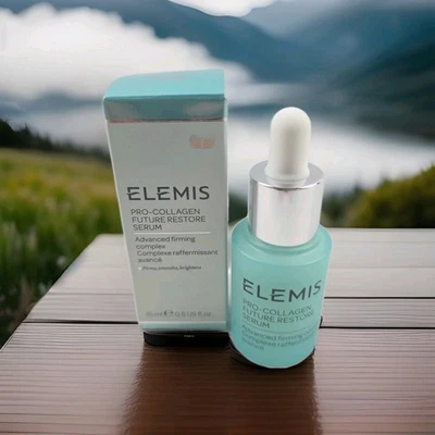 Suero reafirmante ELEMIS Pro-Collagen FUTURE RESTORE - 0,5 OZ / 15 ml NUEVO en CAJA RV99 Foto 1 de 3