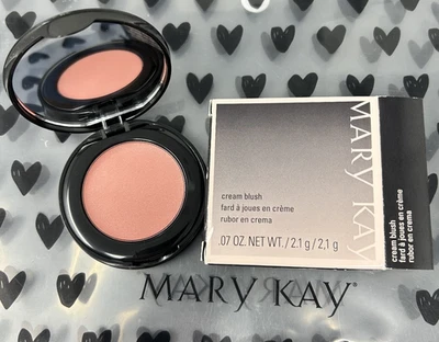 Rare New In Box Mary Kay Cream Blush Sheer Bliss #031782 Full Size Fast Ship - Image 1 of 3