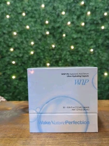 Wake Nature Perfection 3% Hyaluronic Acid Serum 30 .04 Fl Oz Capsules!*^! - Picture 1 of 2