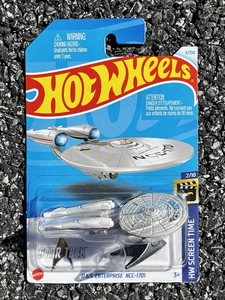 Hot Wheels STAR TREK U.S.S. Enterprise NCC-1701, 2023 1:64 Die Cast Ship - Picture 1 of 2