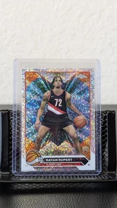 2024-25 Topps cromo baloncesto Rayan Rupert moteado refractor/299 - Imagen 1 de 2