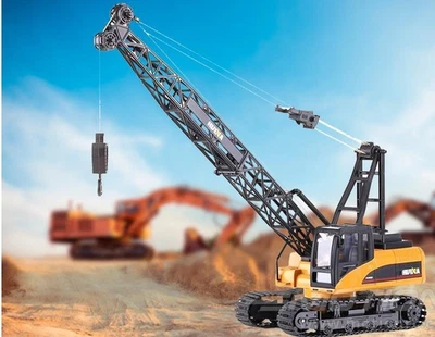 Huina SAN50T 1/14 Scale Mobile Crane RTR RC Construction Vehicle Heavy Duty - Image 1 of 4
