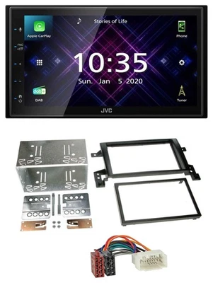 JVC DAB 2DIN MP3 Bluetooth USB Autoradio für Suzuki Grand Vitara ab 2005 - Bild 1 von 4