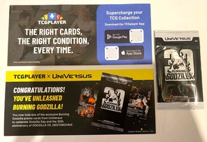 Universus Burning Godzilla TCG Limited Exclusive Sealed Promo Card - Bild 1 von 3