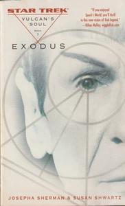STAR TREK: VULCAN'S SOUL Book 1 - EXODUS by Josepha Sherman & Susan Shwartz - Picture 1 of 2