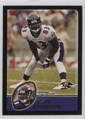 2003 Topps Black /150 Ron Johnson #182 - Image 1 of 2