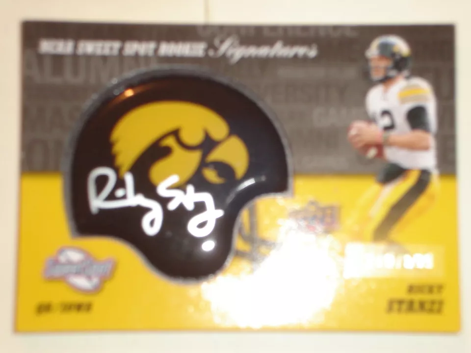 2011 UD SWEET SPOT RICKY STANZI ROOKIE SIGNATURE CARD - Image 1 of 1