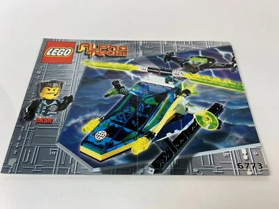 2001 Lego Alpha Team 6773 Instruction Booklet/Manual Only - Image 1 of 3