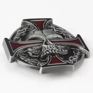 Contrast SKULL Belt Buckle Perfect Gift for him - Picture 1 of 4