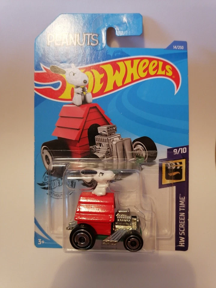 Hot Wheels Snoopy Peanuts Hw Schermo Time 9 Di 10 Conf. Orig. - Immagine 1 di 1