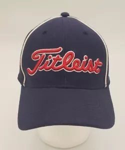 Titleist Golf Performance Fitted Hat Cap Blue Raised Embroidery Size L/XL - Picture 1 of 6