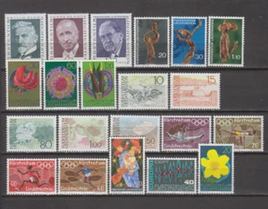 LIECHTENSTEIN 1972 AÑO NUEVO SIN FIJASELLOS MNH 21 SELLOS (SIN HOJITA) - Imagen 1 de 1