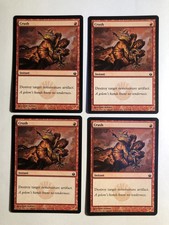 4x MTG Mirrodin Besieged Crush NM Magic the Gathering