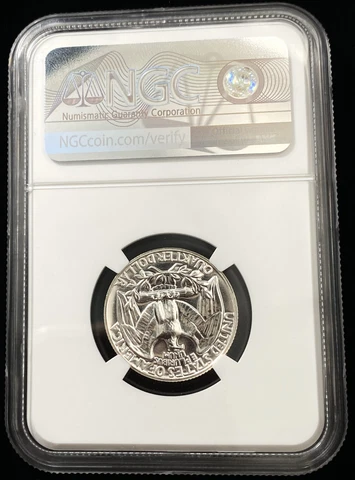 1956 Washington Quarter 25c Certified by NGC PF68 *Star* ~90% Silver~ Cover