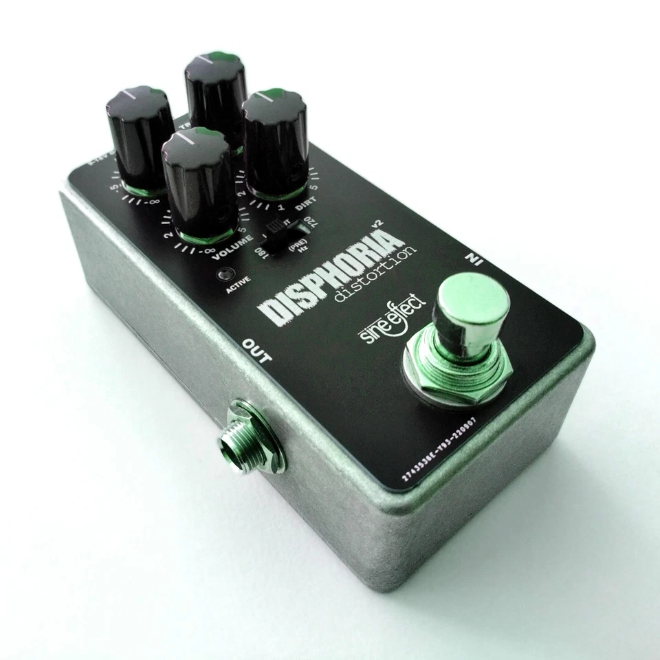 DISPHORIA distortion pedal - 1 READY TO SHIP - Image 1 of 4