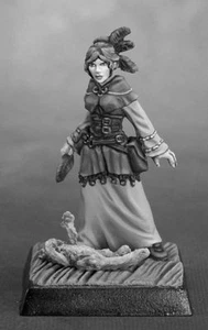 NELLA CAILEAN chat - PATHFINDER REAPER figurine miniature jdr rpg cat mage 60169 - Imagen 1 de 1