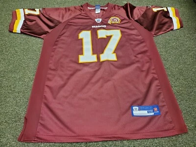 Camiseta de los Washington Redskins Jason Campbell talla 56 con parche del 75 aniversario Foto 1 de 4