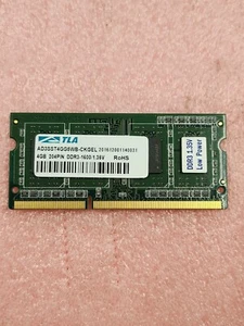 Virtium/Elpida/Advantech/TLA/G.SKILL 4GB DDR3/DDR3L 1333/1600 Laptop MEMORY - Picture 1 of 6