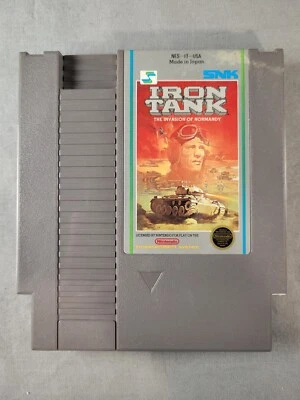 Iron Tank: The Invasion of Normandy, NES, Loose, Authentic! - Image 1 of 2