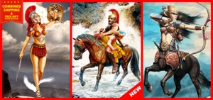 BUNDLE LOT OF ANCIENT MYTHS SERIES 3 PLASTIC KITS 1/24 MASTER BOX - Picture 1 of 12