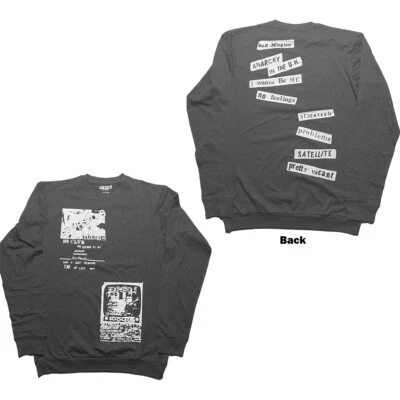 Sex Pistols - 100 Club -Longsleeve Charcoal Grey t-shirt - Image 1 of 3
