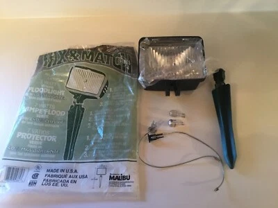 Luz de inundación rectangular de bajo voltaje Malibu de 7 vatios - LV108V - verde Foto 1 de 3