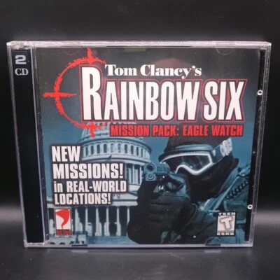 Tom Clancy's Rainbow Six Mission Pack: Eagle Watch (PC CD-ROM, 1999) CIB - Image 1 of 4