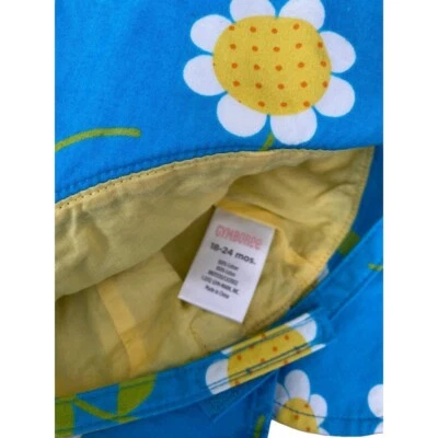 18-24 Mos Gymboree Sombrero para el Sol Azul Margarita Gancho y Correa de Lazo Foto 1 de 4