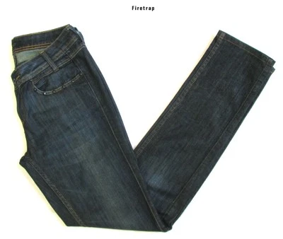 Firetrap - Vaqueros Slim Algodón Azul Brut W30 Talla 40 - Excelente Estado - Imagen 1 de 4