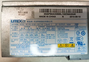 Lite-On PS-5181-02 180Watt PC Power Supply - Picture 1 of 4