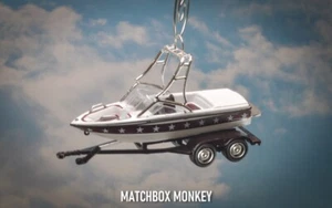 Waterski Wakesurf Boat Christmas Ornament Mastercraft Moomba Supra Water Ski - Picture 1 of 15