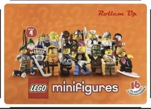 LEGO Minifigures Series 4 (8804) Complete Set 16 Figures. Factory Sealed  ~ 2011 - Picture 1 of 5