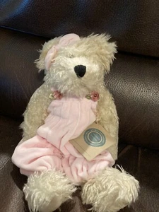 Boyds Bears Rare Retired Winifred Witebred In Pink Romper - Picture 1 of 3