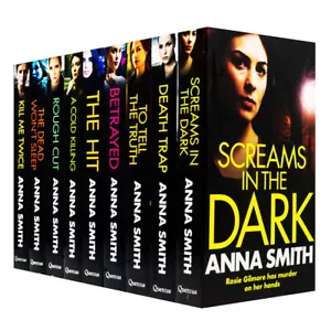 Rosie Gilmour Series 9 Books Collection Set Anna Smith Screams in the Dark - Picture 1 of 2