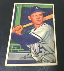 EDDIE JOOST 1952 BOWMAN VINTAGE BASEBALL CARD #26 Philadelphia Athletics  Nice - Picture 1 of 2