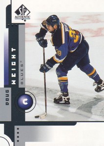 2001-02 SP Authentic Hockey #76 Doug Weight