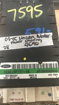 Módulo de control de dirección asistida Lincoln Aviator 3C54-3F721-AE 2003-2005 Foto 1 de 4