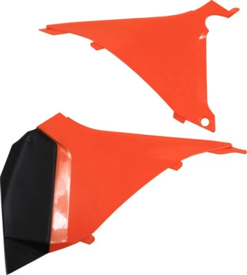 Orange Left & Right AirBox Air Box Covers KTM 450EXC 2012 2013 EXC450 Foto 1 de 2