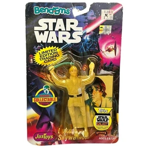 Star Wars Bend Ems Luke Skywalker Bendable Figure JusToys New Sealed - Picture 1 of 6