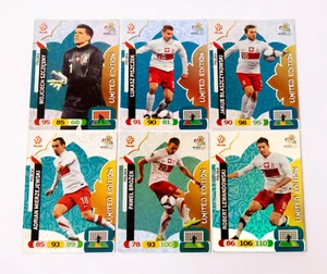 PANINI UEFA EURO 2012 Limited Edition Team Poland Complete (Full Set 6 Cards) - Zdjęcie 1 z 1