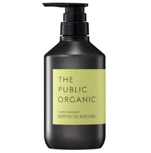 【SET】 2BOTTLES & 4REFILL  Public Organic Super Bouncy Essential Oil BODY SOAP - Picture 1 of 2