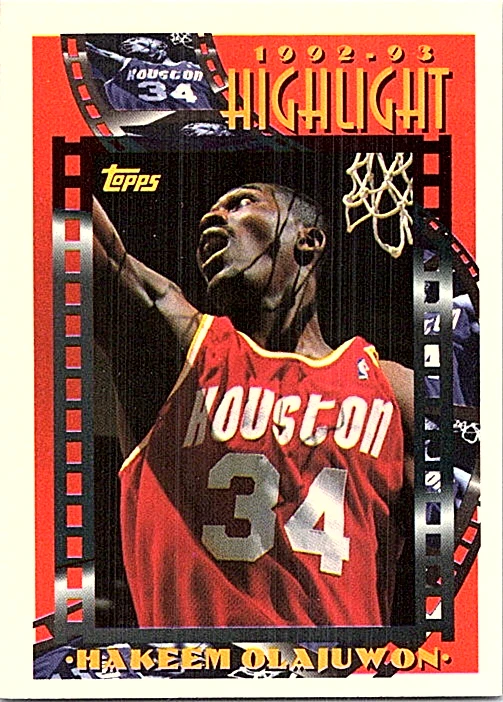 1993-94 Topps Basketball Pick / Choose Your Cards - Image 1 of 1