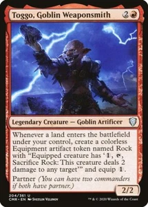 1x Toggo, Goblin Weaponsmith NM Eng MTG - Commander Legends - Picture 1 of 1