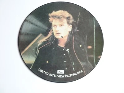 U2 BONO INTERVIEW PICTURE DISC VINYL LP IN EXCELLENT CONDITION - Image 1 of 2